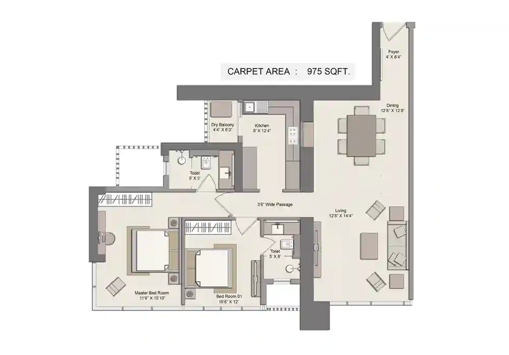 2 BHK